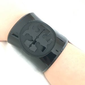 Tory Burch Black Resin Cuff