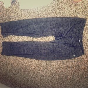 Badger grey work out capris