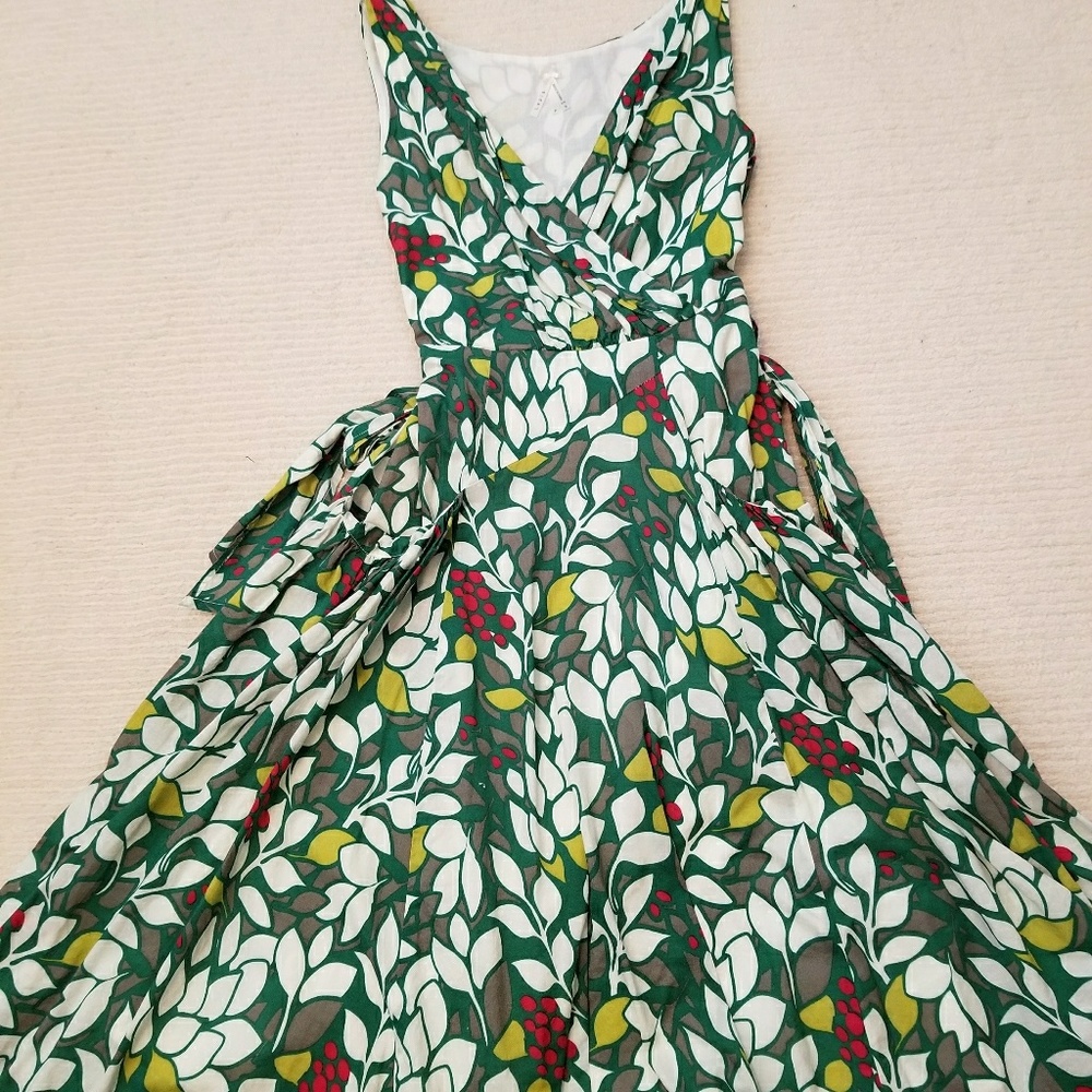 Green dress