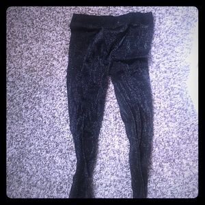 Sparkly leggings- material girl