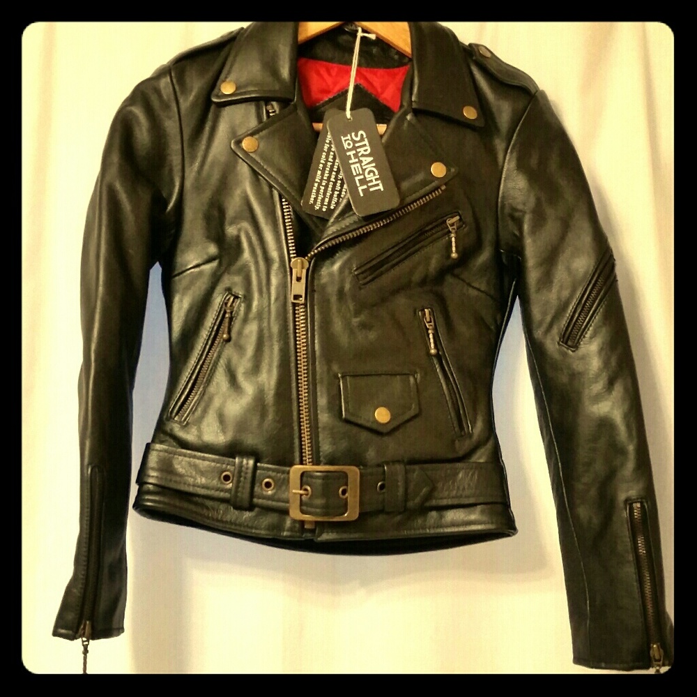 Commando Black Leather Jacket