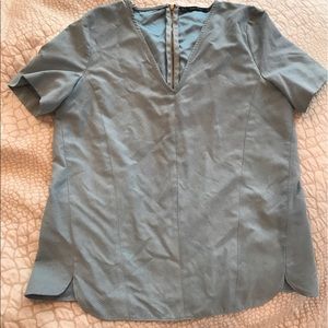 Zara Light Blue Top