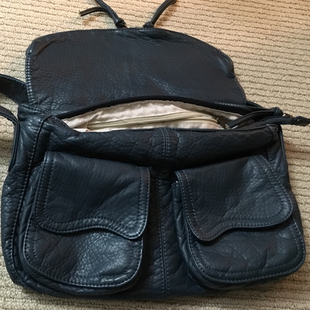 Teal leather purse - Picture 2 of 2