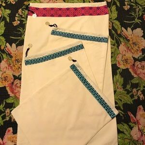 4 Tory Burch shoe/boot bags