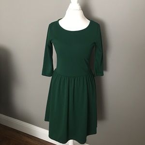 New Dark Green Dress