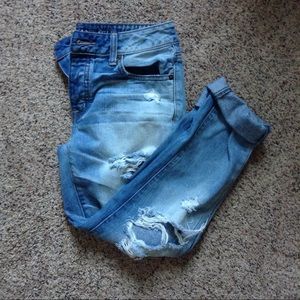 American Eagle Outfitters Boy Crop Jeans Size 0