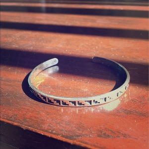 Sterling silver bracelet