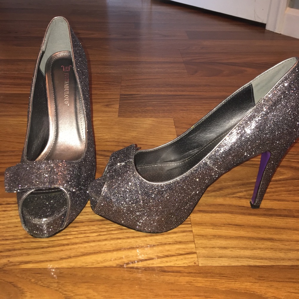 Just Fabulous Peep-Toe Pumps