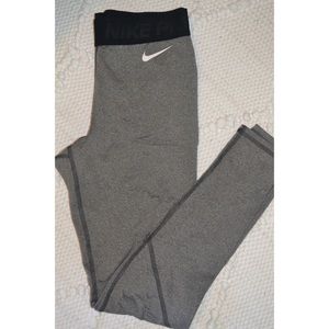 Gray Nike Pro Leggings!