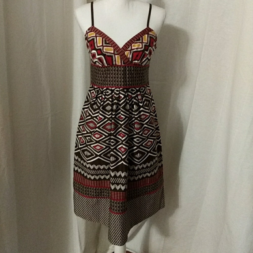 FINAL PRICE: Like New Geometric Print Sundress