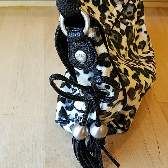 Christian Audigier leopard print shoulder bag - Picture 4 of 8