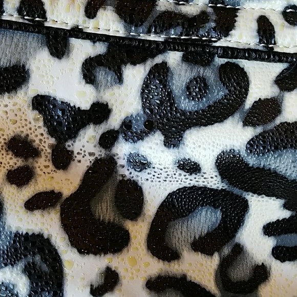 Christian Audigier leopard print shoulder bag - Picture 6 of 8