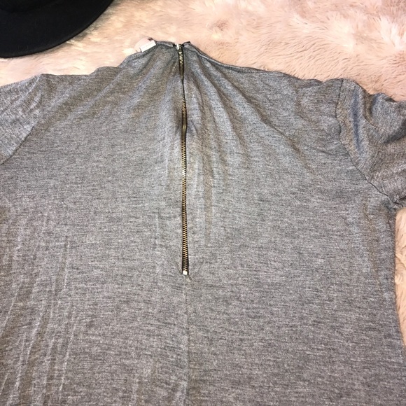 Gray midi dress - Picture 4 of 4