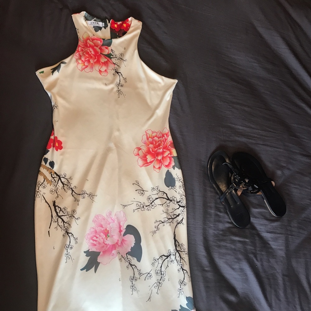 Knee length work dress