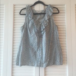 Loft Ruffled Blouse