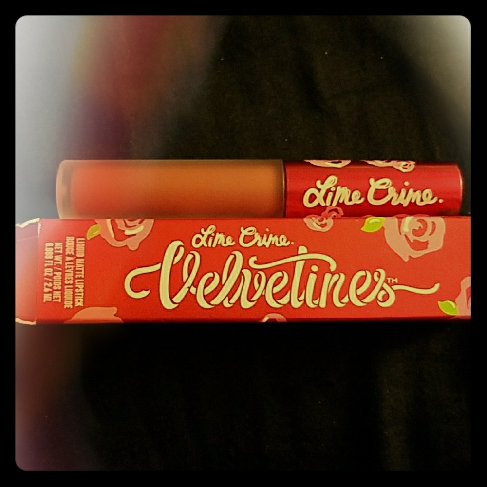 NIB Lime Crime Velvetine Lipstick in SAINT