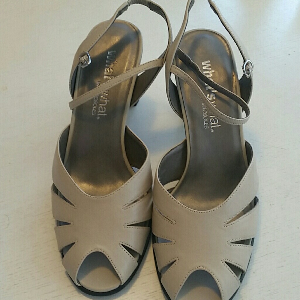 Areosoles Open toe shoes size 8.5
