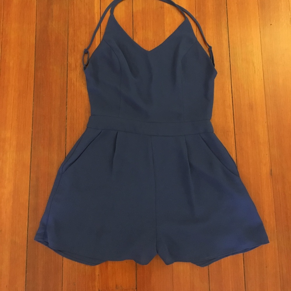 Lush Romper with Criss Crossed Straps