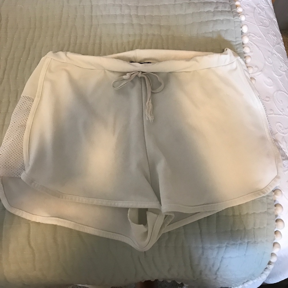 white shorts