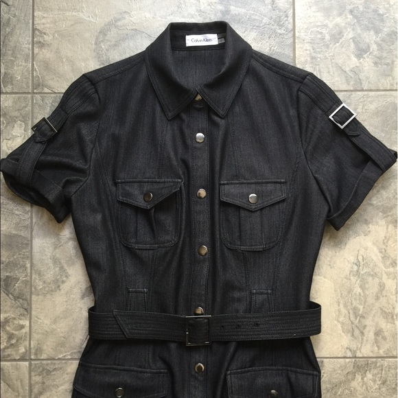 Calvin Klein Dresses & Skirts - Calvin Klein Jean Dress