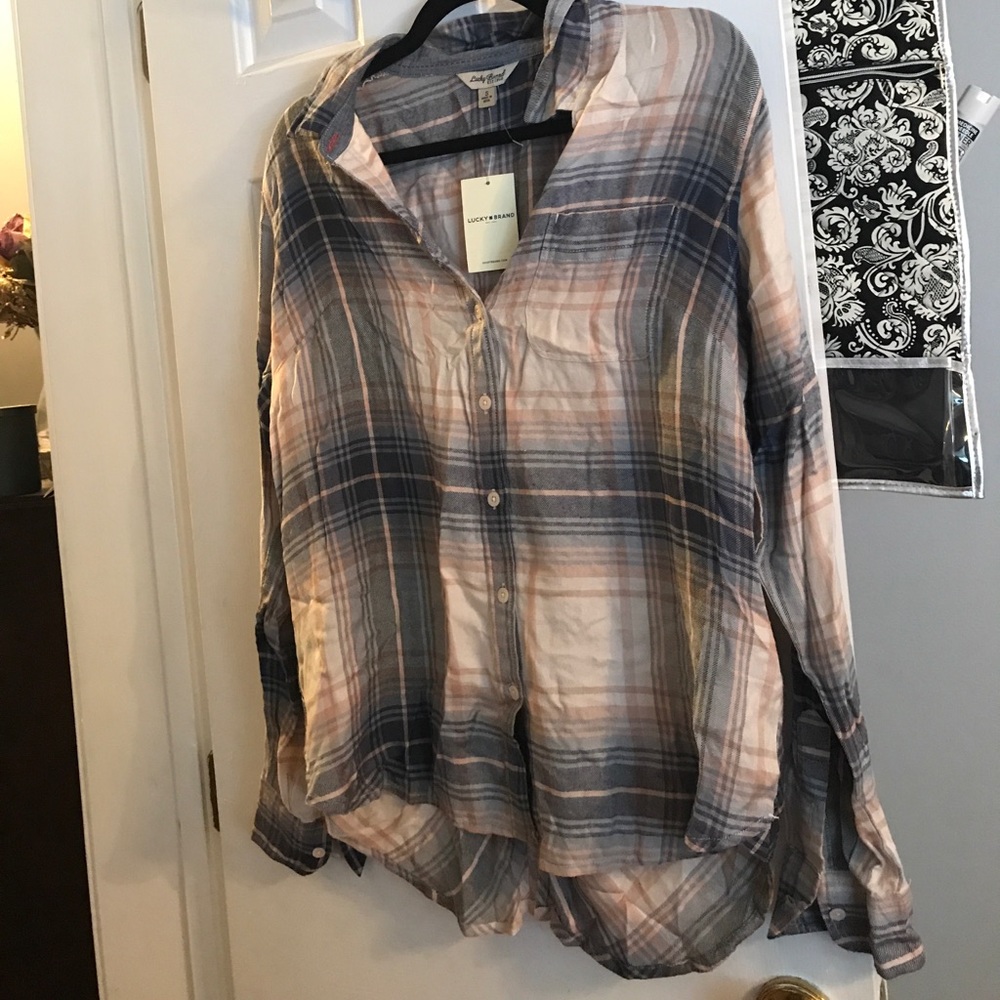 Lucky Brand plaid shirt