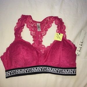 Nicole Miller pink bralette
