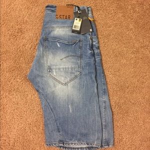 G-STAR RAW TAPERED BERMUDA SHORTS
