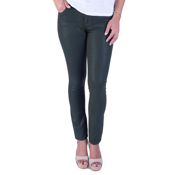 !iT Collective Denim - NEW Green Coated Skinny Jeans !iT Collective Denim - NEW Green Coated Skinny Jeans