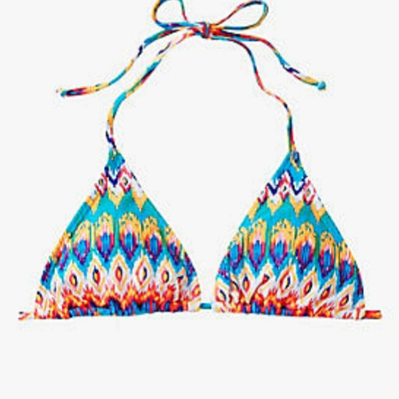 Blurred Zigzag Print Bikini Swim Bottom - Picture 2 of 4