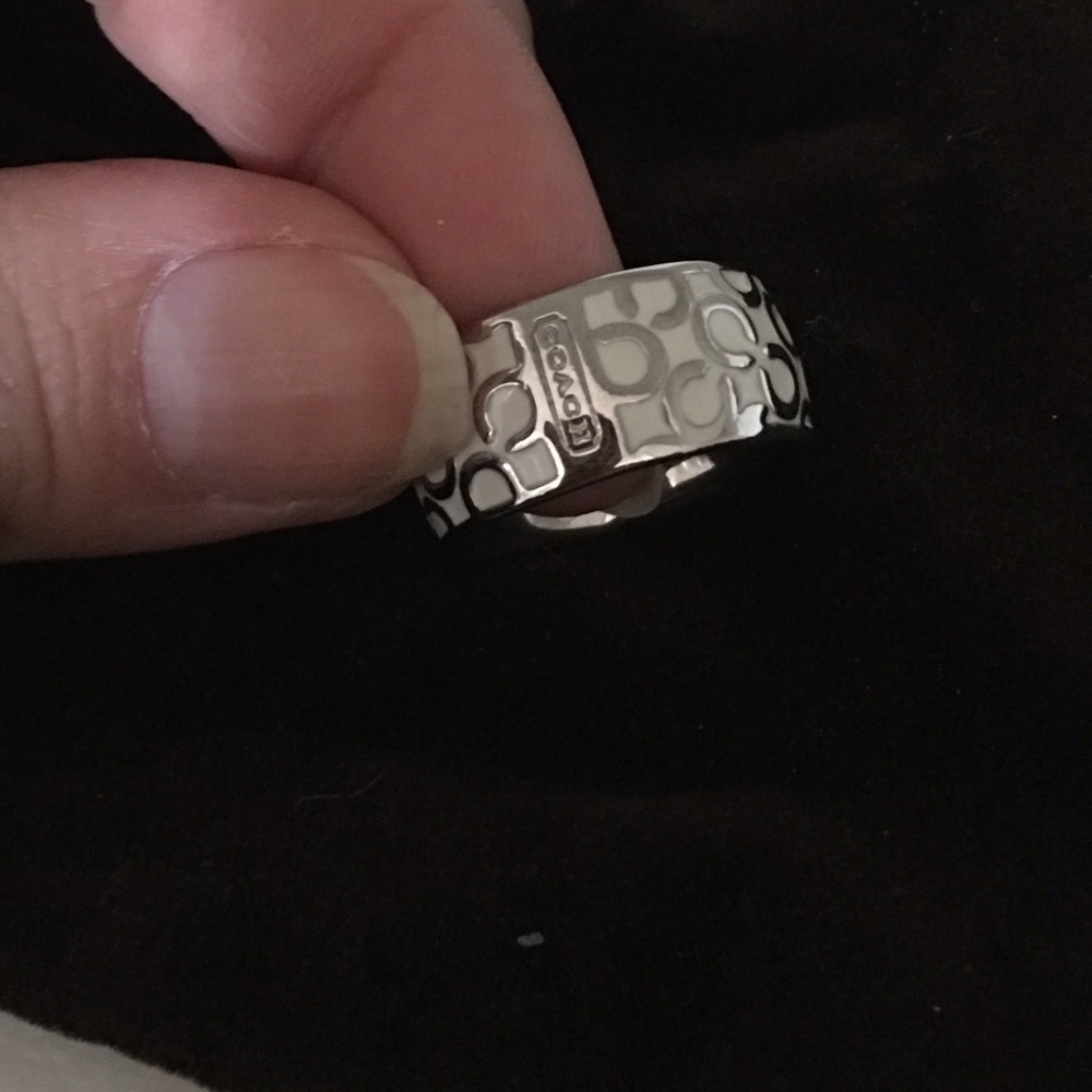 Authentic COACH ring