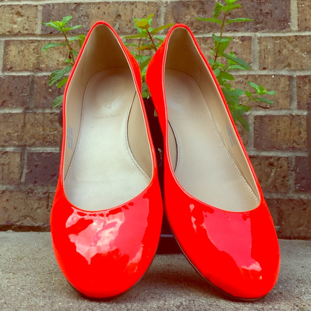 J. Crew Janey Patent Flats