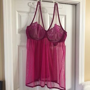 Cacique pink sexy top