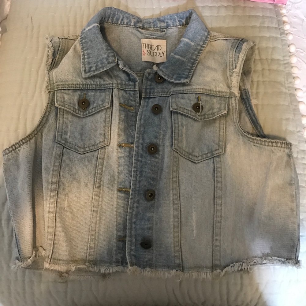 tank jean jacket