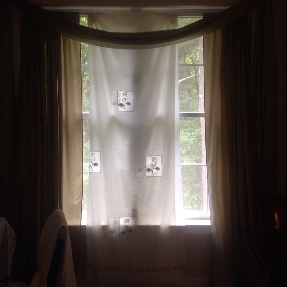 Shear curtains