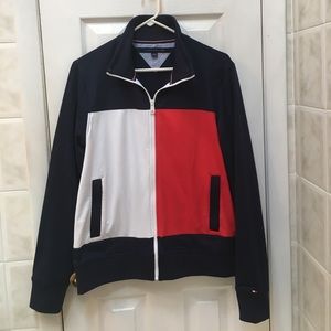 🛑SOLD🛑Tommy Hilfiger color block zip up