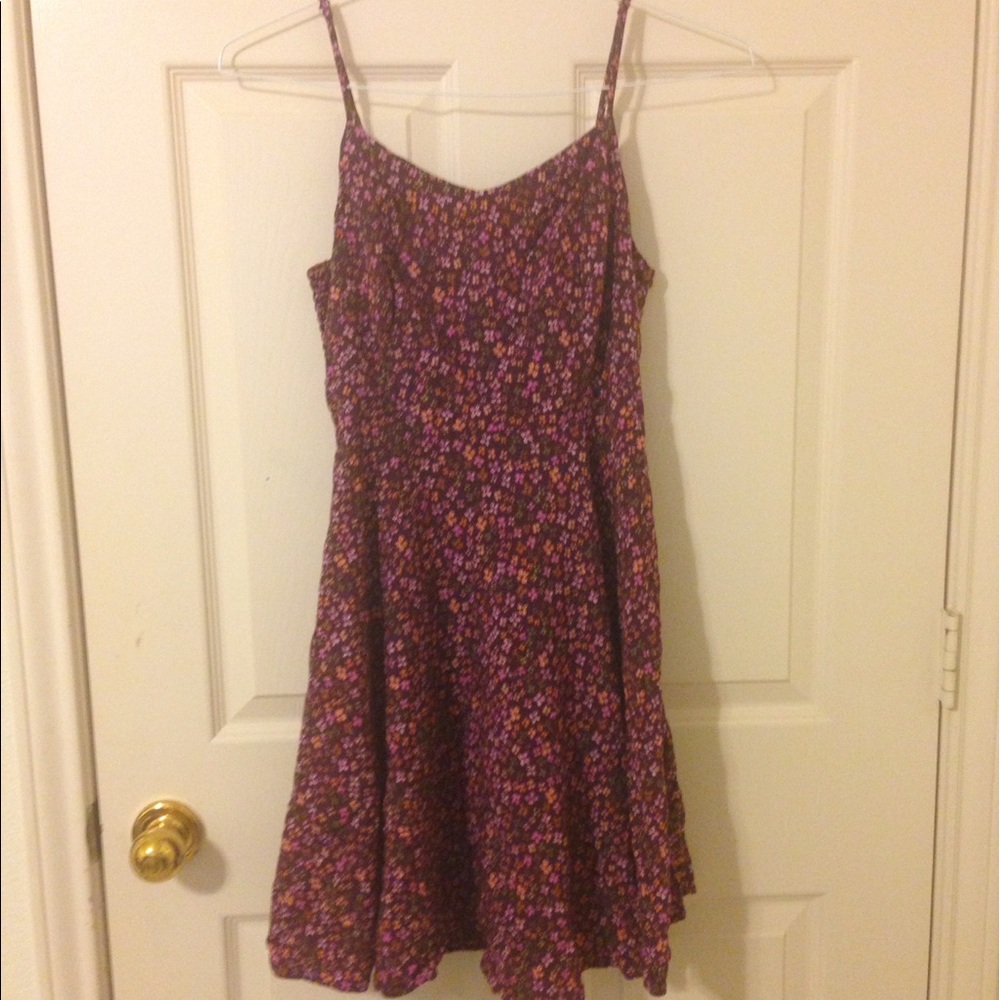 Old Navy Purple Floral Dress
