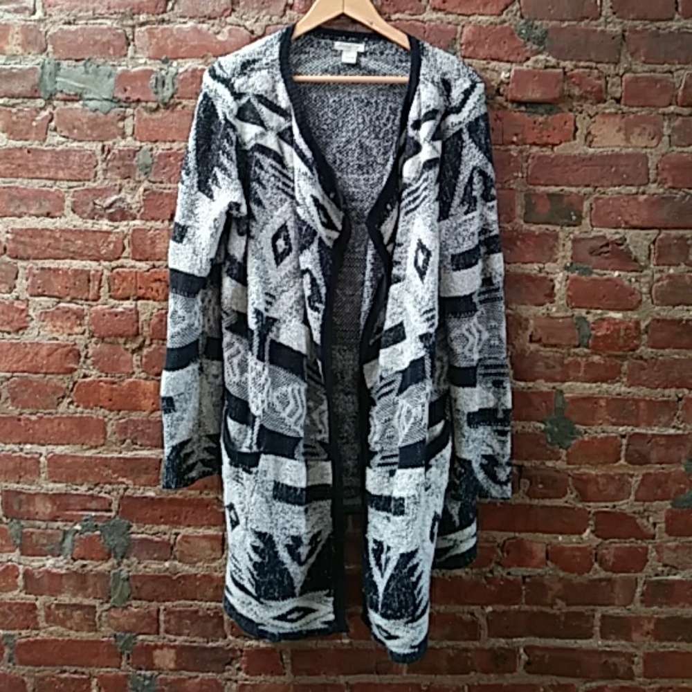 Lucky Brand size L open sweater