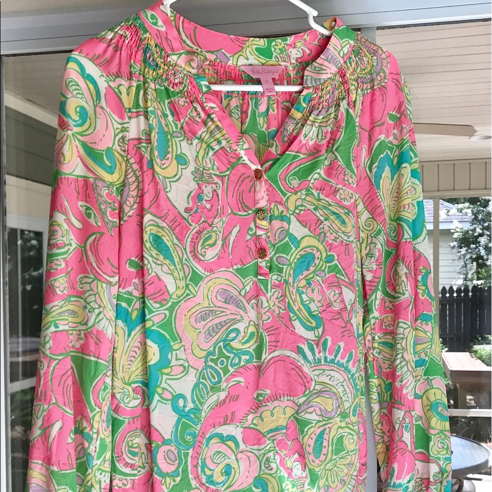 EUC Lilly Pulitzer Blouse
