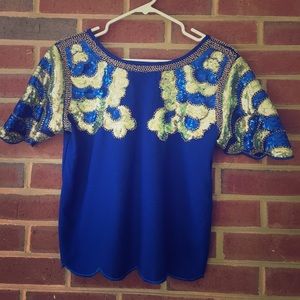 Sequined top