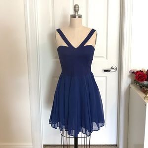 Jack By BB Dakota Royal Blue Dress