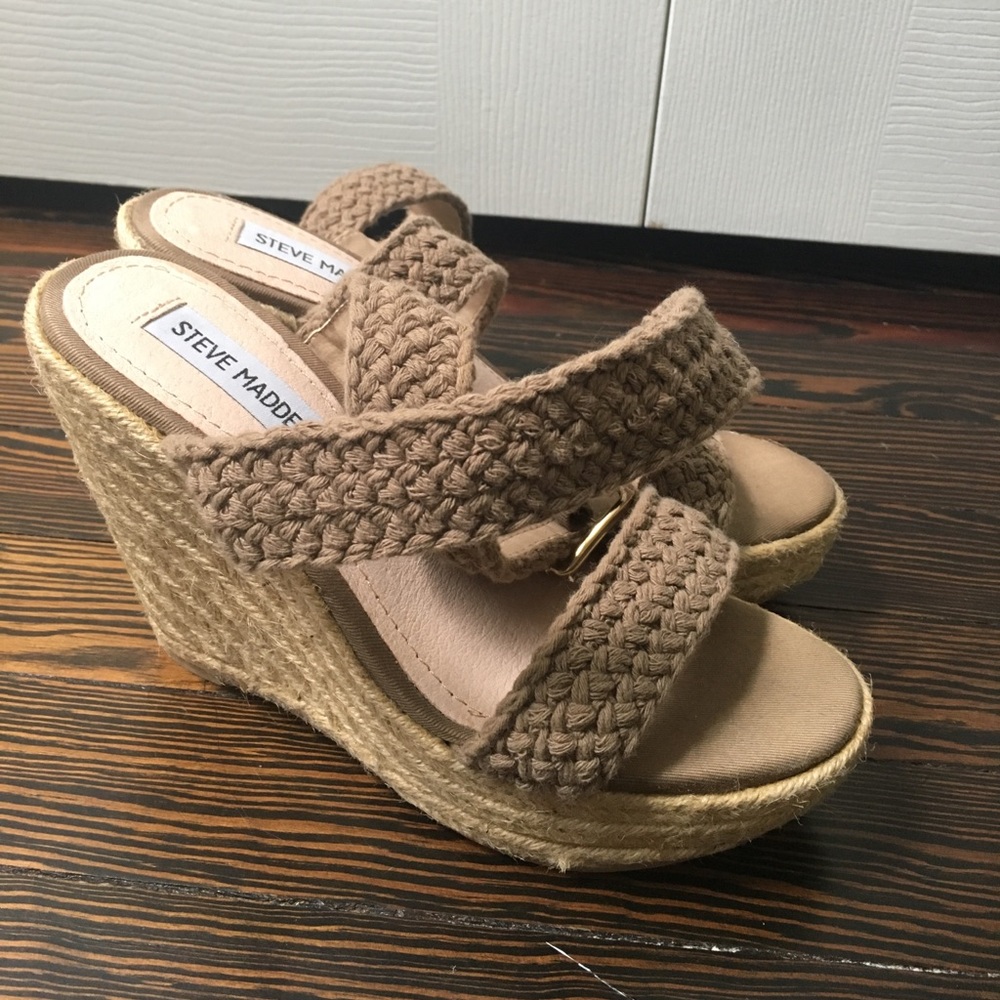 Steve Madden wedge sandals