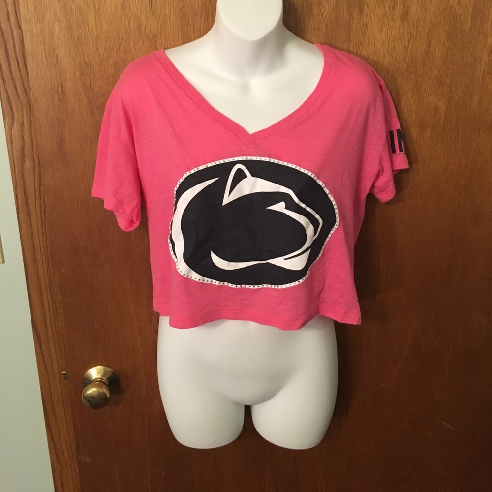 PINK Victoria's Secret Penn State crop top