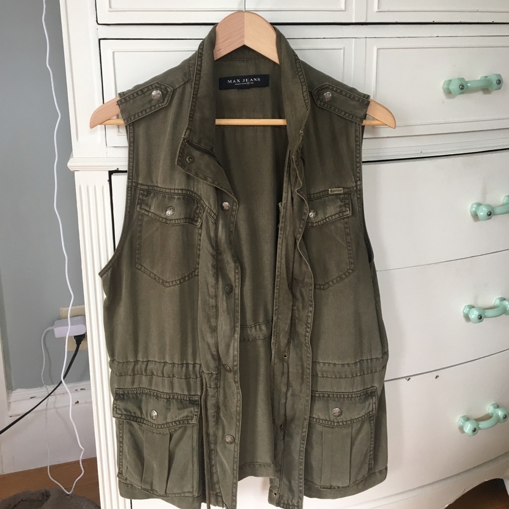 Olive vest