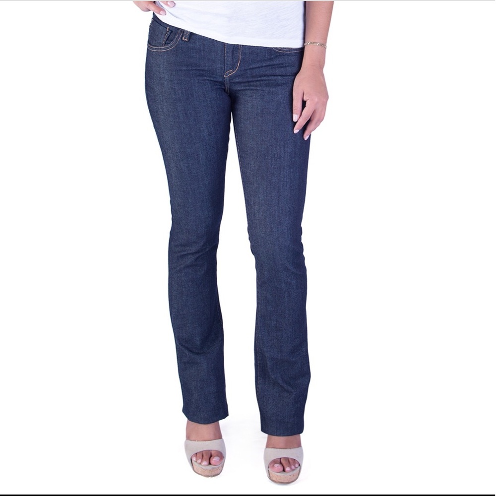 Dark Blue Sliver Boot Jeans - Picture 3 of 3