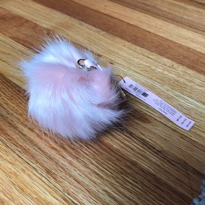 VS Furry Pom Key Fob Keychain