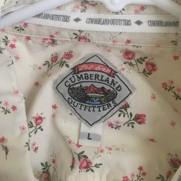 Floral pattern button up - Picture 2 of 3