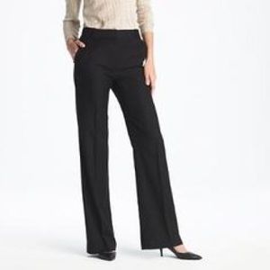 J. Crew Black Hutton Trouser in Super 120s