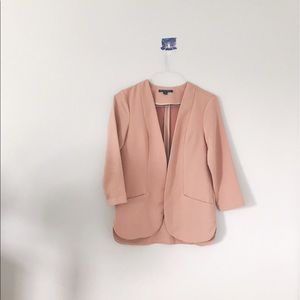 Adorable pink blazer!
