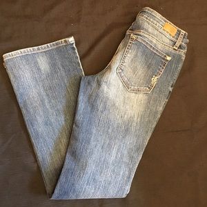 Jessica Simpson Jeans Rockin Curvy Boot Size 29