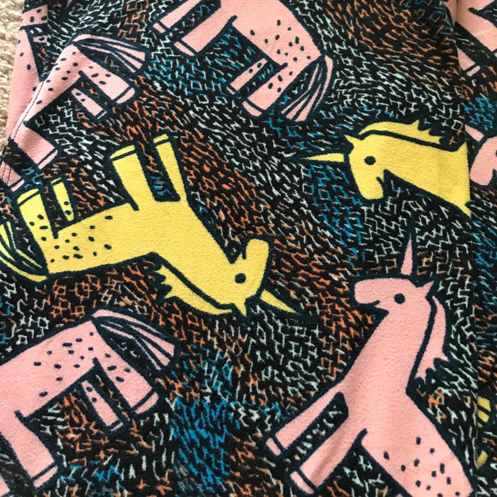 Unicorn lularoe leggings TC